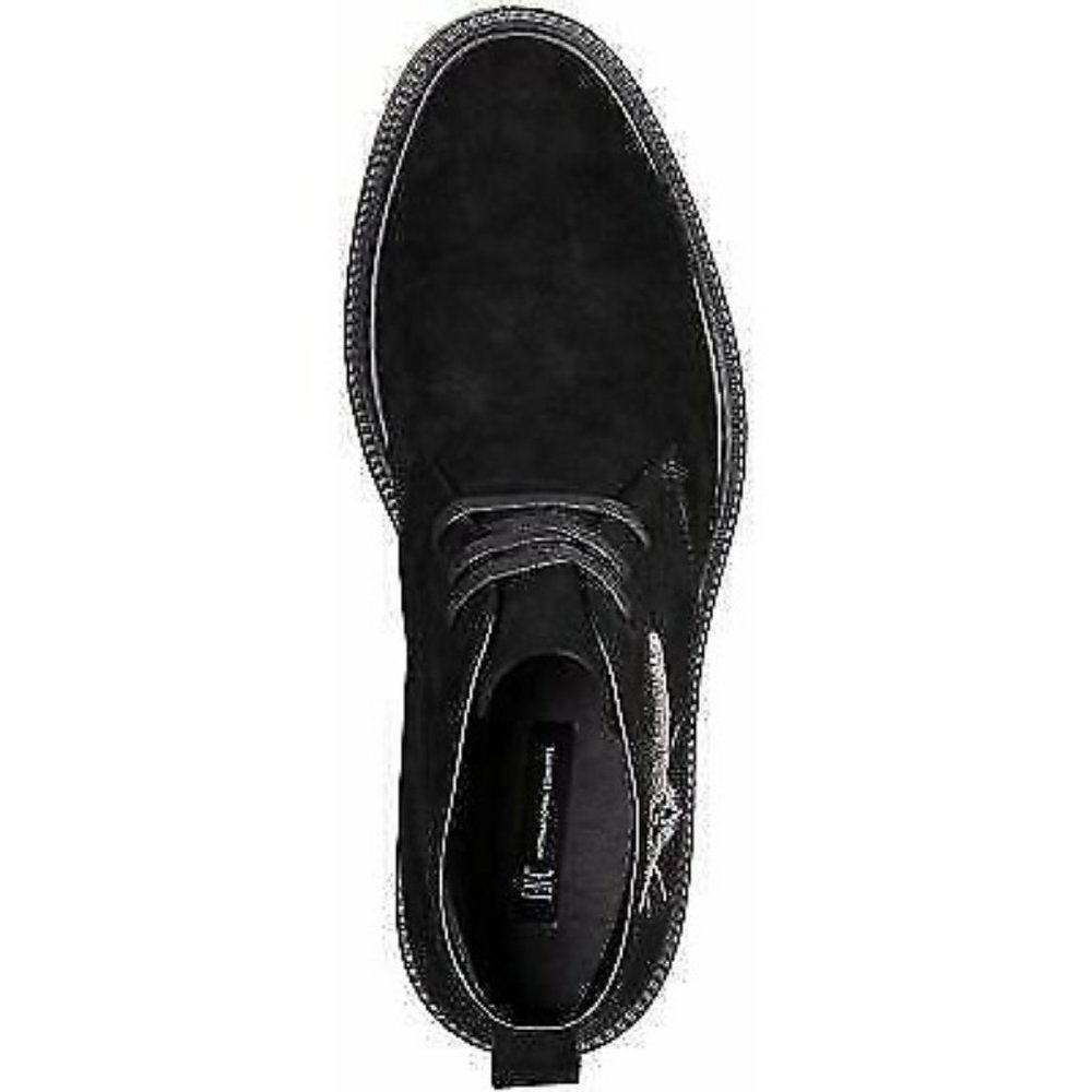 INC International Concepts Men's Darius Patch Chukkas Boots Black 10.5M - Picture 3 of 5